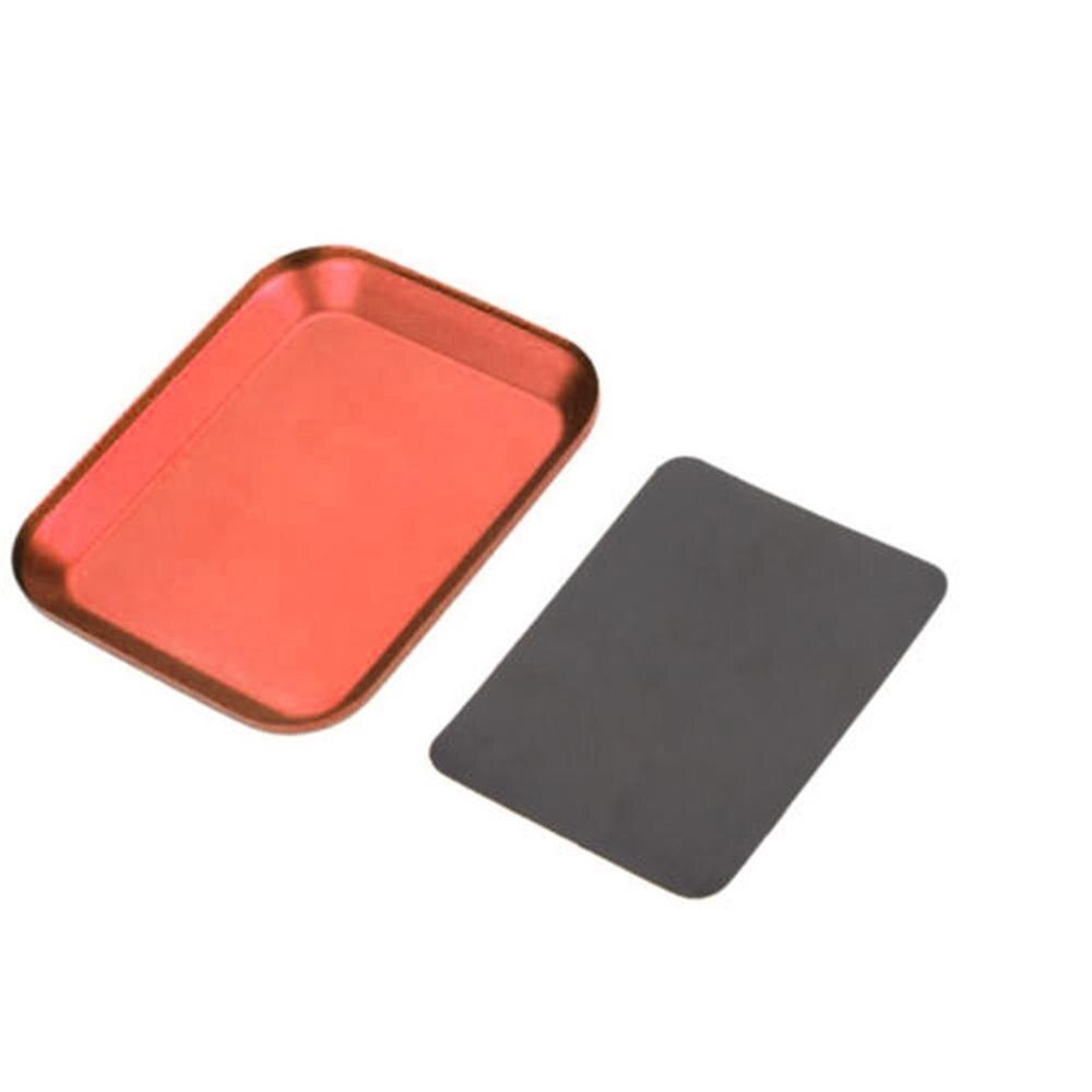 RC Reparatie Tool Aluminium Magnetische Schroef Lade Plaat Voor Vliegtuig Auto Boot Crawler Axiale SCX10 D90 D110 Model Reparatie Tool Co