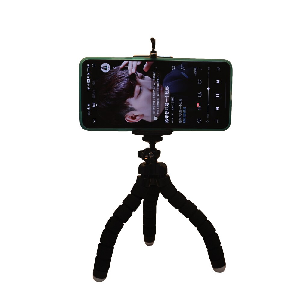 Elistooop Universal- praktisch Stehen flexibel Krake Stativ Halterung Telefon Halfter für Auto Fahrrad Selfie Kamera für iPhone