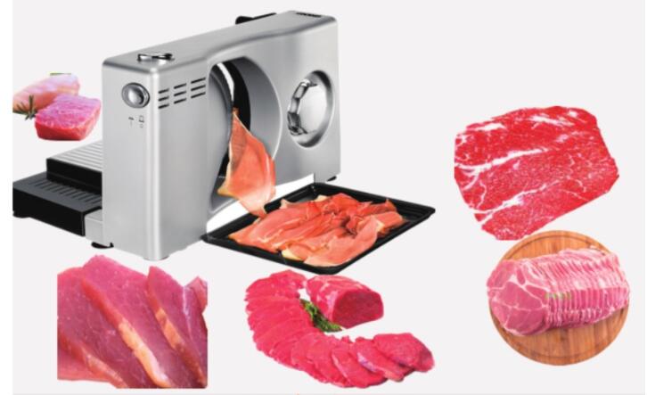 Semi-automatic Meat Slicer Commercial Home Electric Mutton Rolls Meat Grinder Machine