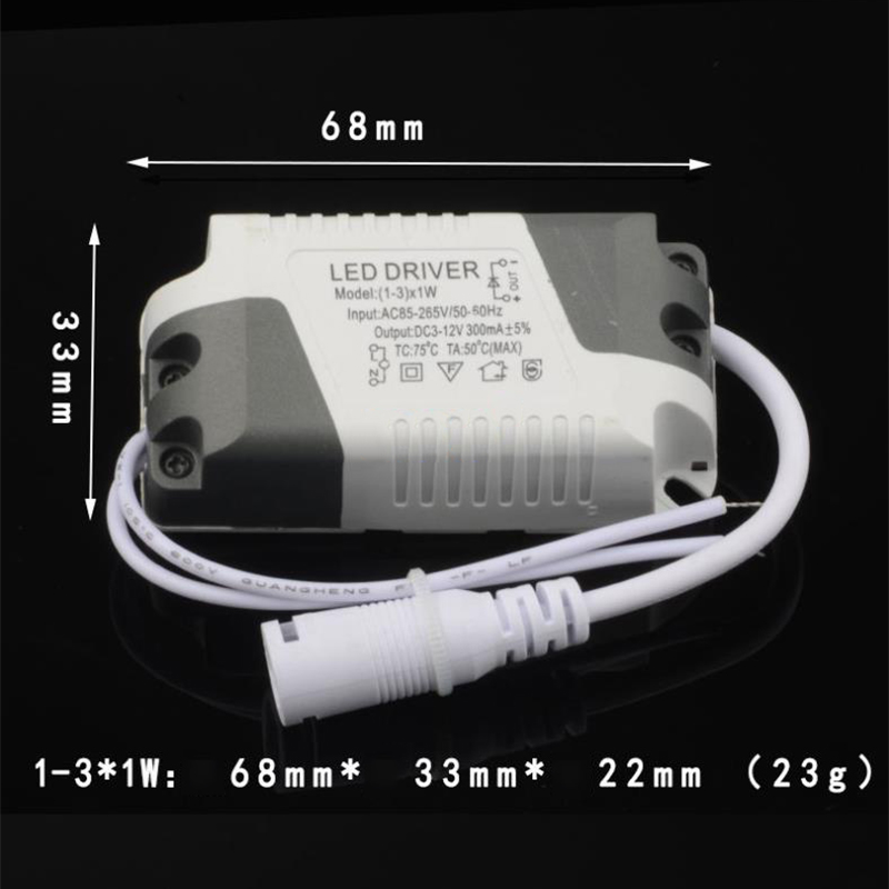 Led Driver Adapter 3W 8W 12V 300mA Voeding Verlichting Transformator Led Panel Light Plafondlamp Downlight 3-Jaar Garantie