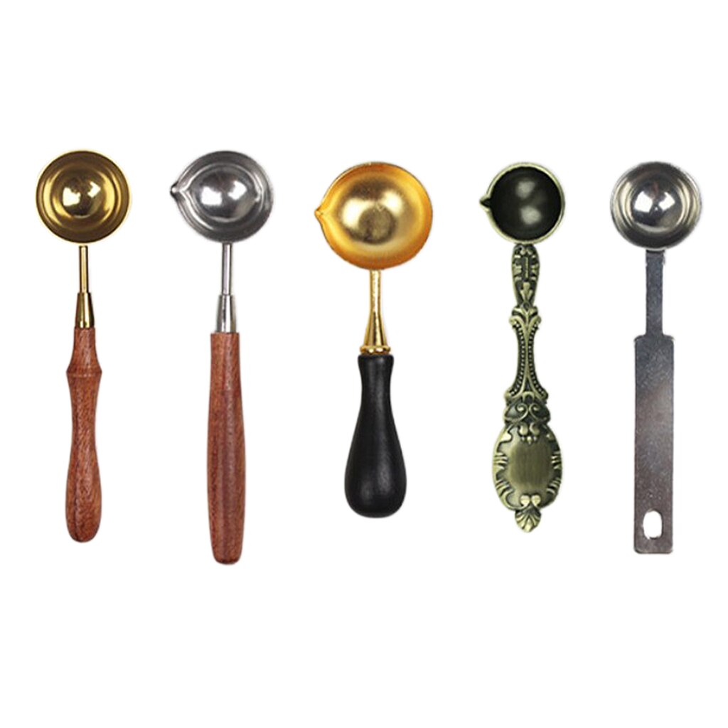 Wax Sticks Seal Melting Spoon Furnace Tool for Wax Sealing Stamps DIY Tools