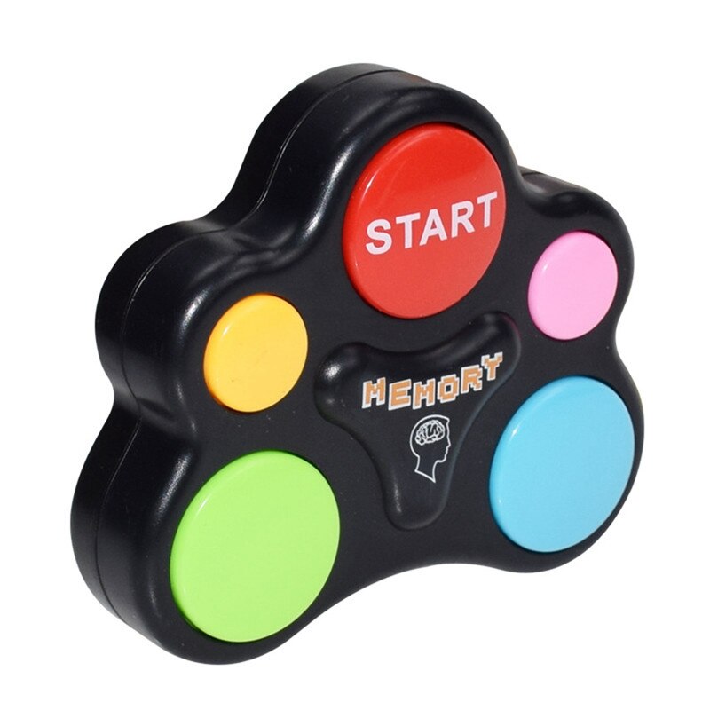 Máquina de juego de memoria educativa con luces, juguete interactivo divertido con sonidos: Unusual shape