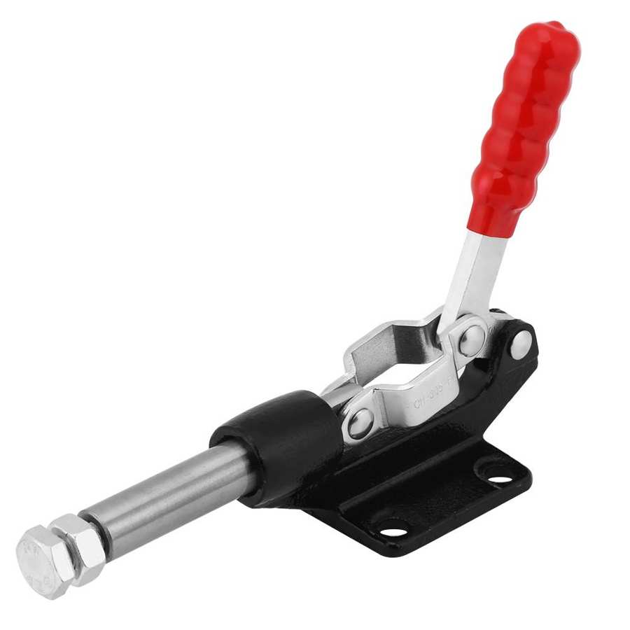 Toggle Clamp 305E 386Kg 42Mm Plunger Toggle Klem Holding Capaciteit Verticale Quick Release Handje