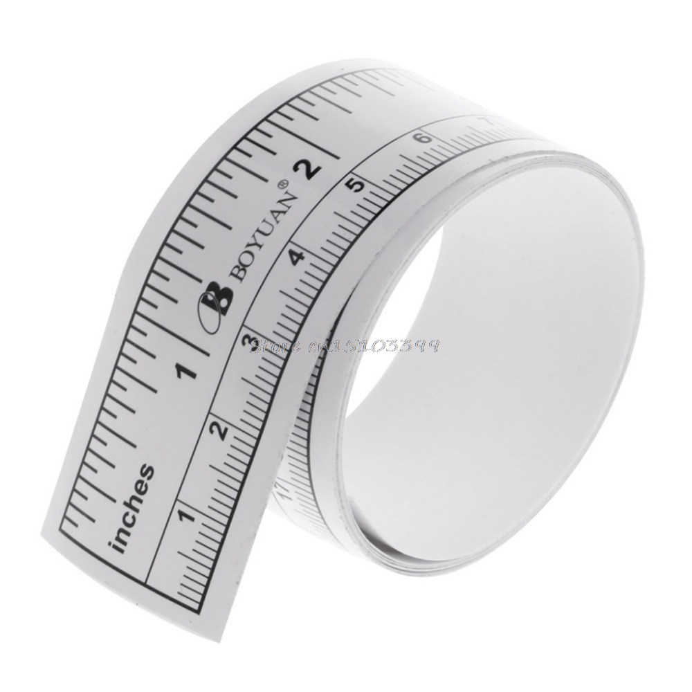 90cm Self Adhesive Metric Measure Tape Vinyl Ruler For Sewing Machine Sticker Tapes Measures