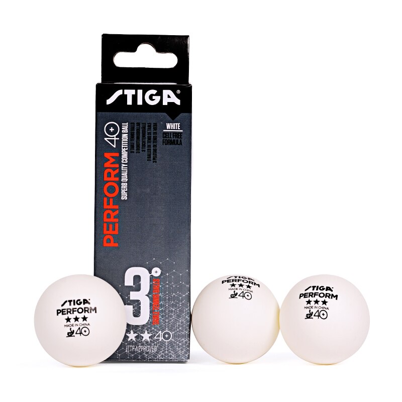 Stiga 3 Ster In Staat Tennisbal 3-Star Seamed Abs Ballen Plastic Poly Originele 3 Star Ping Pong ballen Ittf Goedgekeurd: Swedish Open