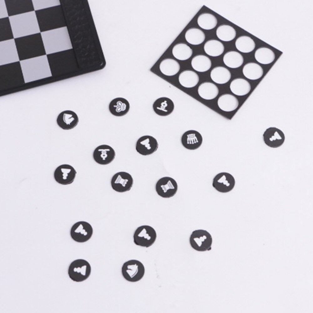 Jeu d&#39;échecs de poche pliable, voyage interactif, divertissement Portable, Durable, jeu d&#39;intérieur et d&#39;extérieur, facile à transporter