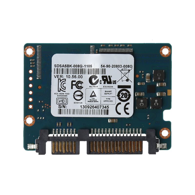8Gb Interne Sata Ssd Module M500 M551 Half Slim Solid State Harde Schijf Voor Laptop Pc Computer Notebook