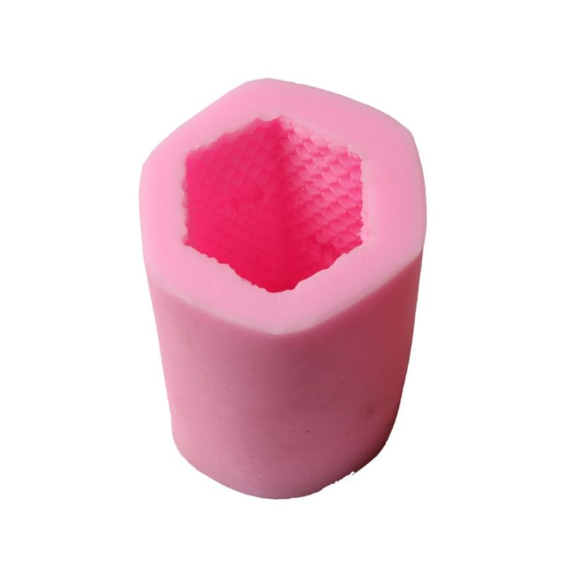 3d honeycomb silikon arom ljus mögel tvål lera gör själv tårta choklad verktyg  c63b: Vaxkaka