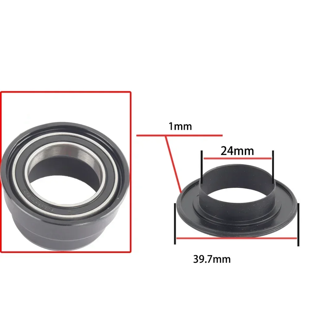 Bike Bottom Bracket Adapter Bicycle Side Cover Patcher For DUB For BSA BB Bottom Bracket Bearing Cover: green