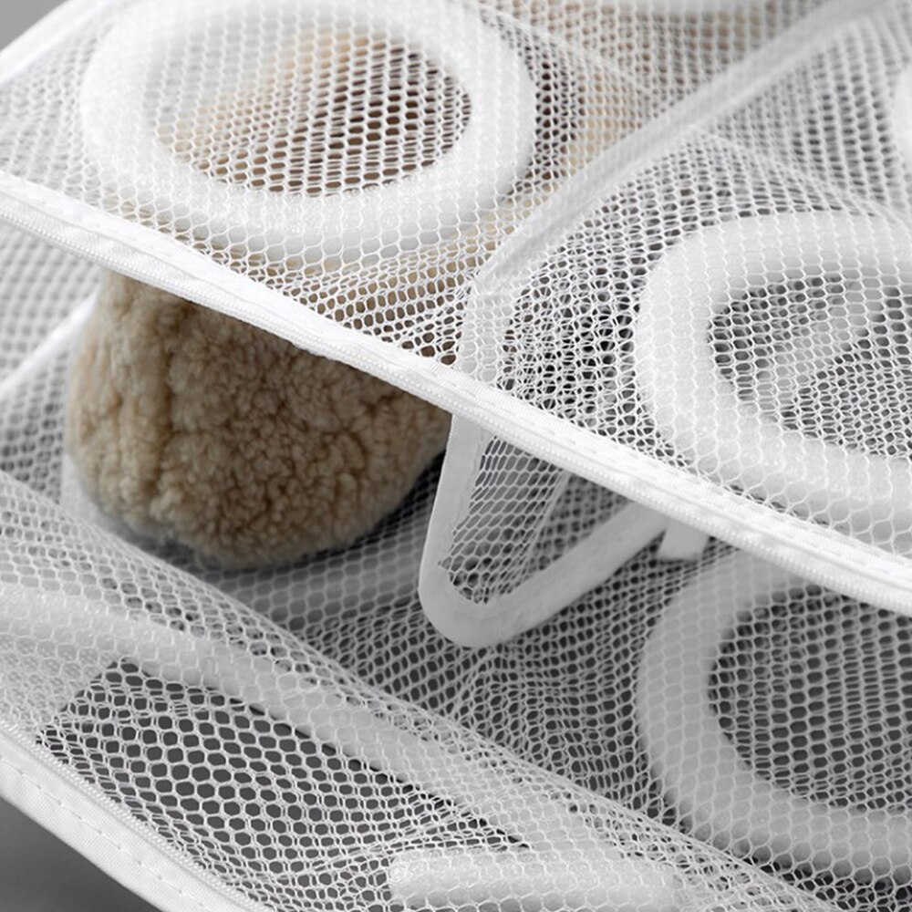 Laundry Bag Shoes Organizer Bag For Shoes Mesh Laundry Shoes Bag Dry Shoe Home Organizer Portable Laundry Washing Bag