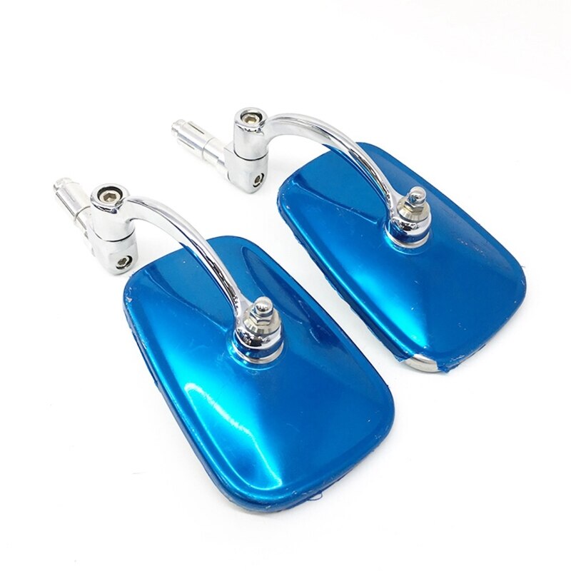 Motorfiets 7/8Inch 22Mm Stuur End Side Spiegels Voor Koffie Racers Scooters Off-Road Fietsen