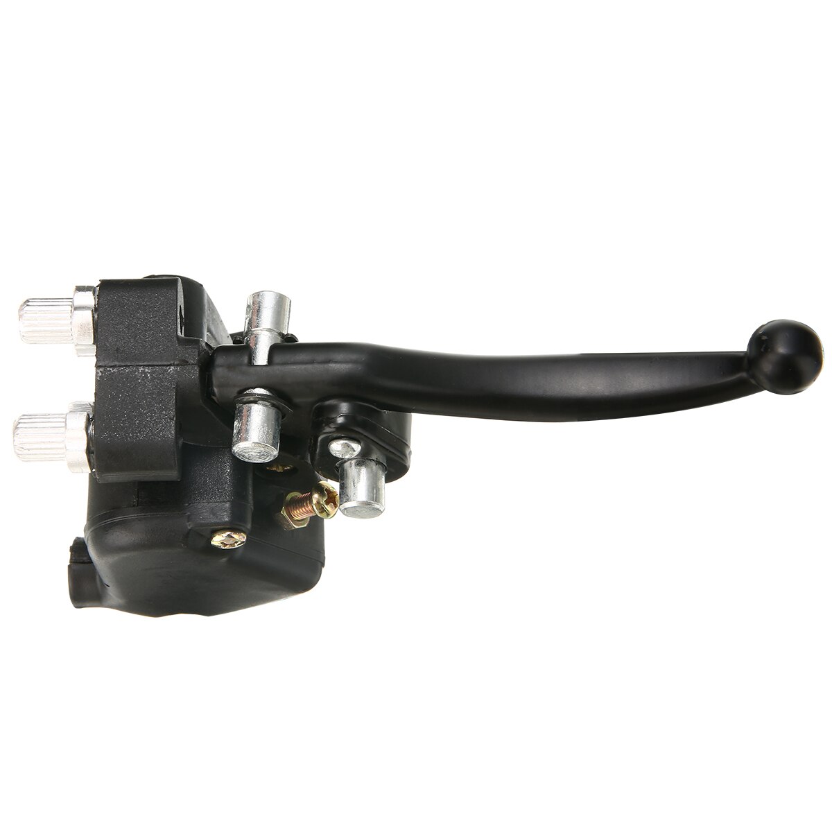 Levier d'accélérateur à Double pouce pour Mini Moto, 22mm, poignée Double, levier de frein avant, accélérateur, assemblage, Quad, vélo de poche, 1 pièce