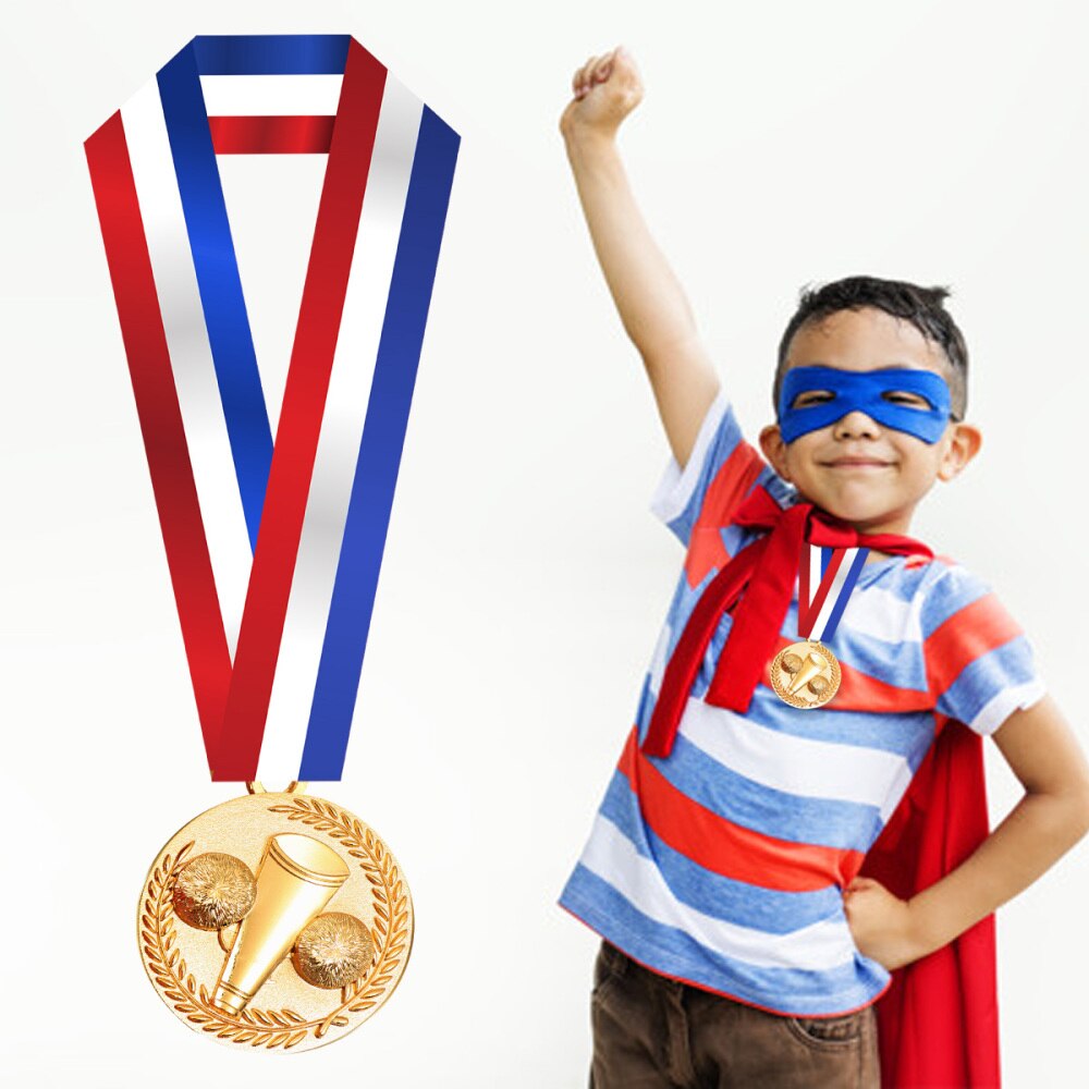 10 Uds medallas duraderas y creativas de premio para profesores universitarios, competencia de porristas