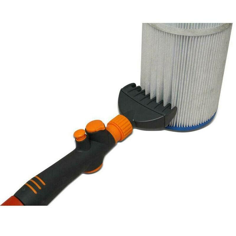 Swimming pool cleaning equipment paper element filter element cleaner cleaning brush hand-held filter element flushing tool