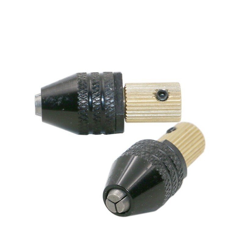 2.35mm/3.175mm minielektronista poranterää avaimeton poranterän istukan kiinnitys 0.5-3.2mm varren akselin sovitintyökalut poraistukka