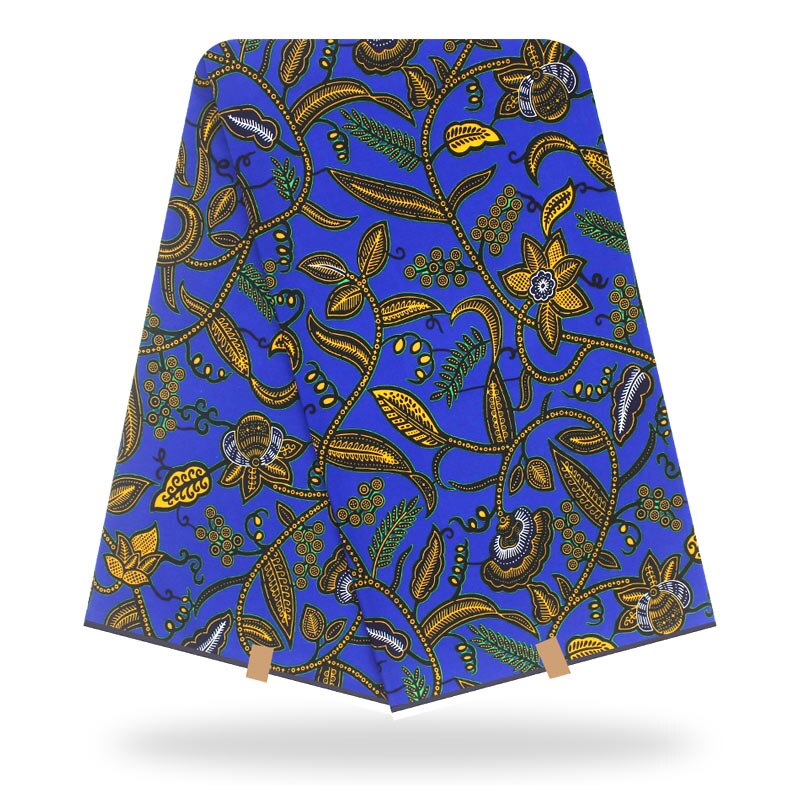 Colorful Real African Wax veritable African Fabric Wax Prints 100% Cotton for Dress 6yards Y200514-3: As picture 15