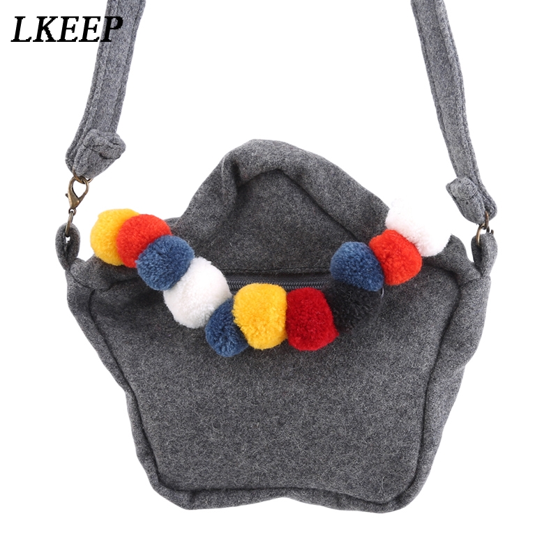 High-grade Kreative Mädchen Geldbörsen Grau Tuch Kleine Tasche Modische Empfindliche Schulter Taschen Für Mädchen