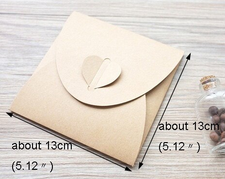 Caixa de papel de envelope para fotos, estojo em branco com 6 peças de discos de dvd cd para armazenamento de fotos e cartão convite de cartão postal do saco: Default Title