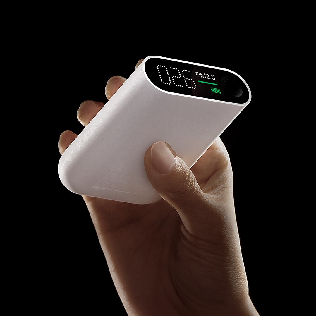 Smartmi PM2.5 Air Detector Portable PM 2.5 Mini Sensitive Air Monitor For Home Office Hotel Mi LED Screen