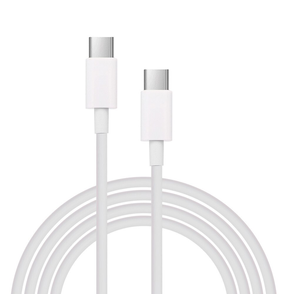 Cable de datos doble tipo C, conector de Cable de carga rápida de sincronización, 2M, para MacBook, Ipad Pro, 11/12, 9 pulgadas, disponible