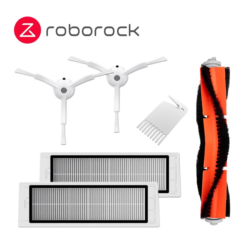 Alkuperäinen roborock  s50 s51 s55 xiaowa -robottipölynimuri 2 varaosasarjaa moppi liinat kuiva märkä moppaus  *2 vesisäiliön suodatin  *12: Varaosien sarja