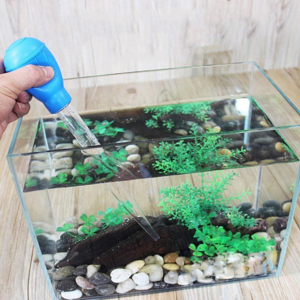 Mini Water Changer Cleaning Tools Dropper Feeder Voor Kleine Vissenkom Aquarium