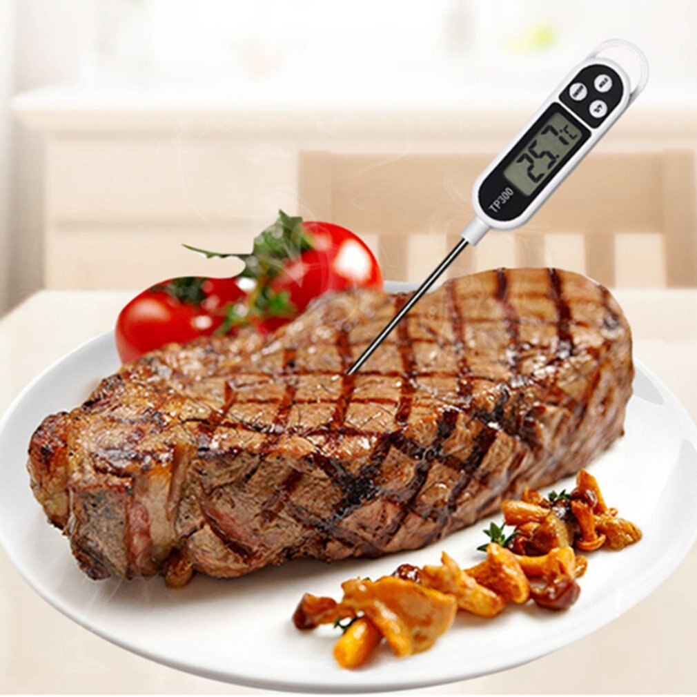 Outdoor Home Kitchen Electronic BBQ Digital Cooking Food Stab Probe Thermometer Kitchen Meat Temperature Meter