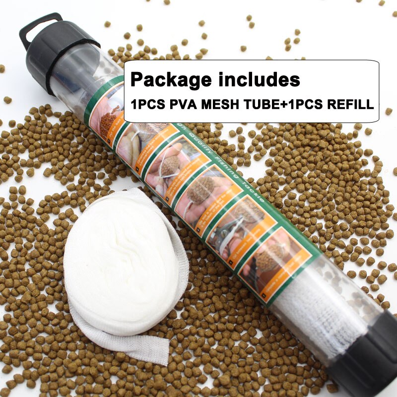 Carp Fishing Bait Boilies Bag Water Soluble PVA Mesh for Carp Coarse Feeder Fishing Boilie Bait Bag Tackle