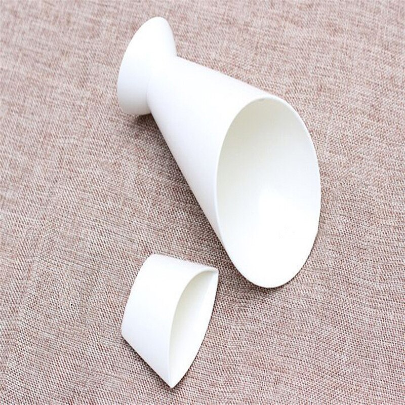 Useful Kitchen Potato Tools 2 in 1 Cups Tableware French Fry Cone with Dipping Cup for Home Restaurant Cups Tools