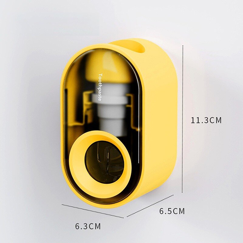 Automatic Toothpaste Dispenser Bathroom Toothbrush Holder Wall Mount Toothpaste Squeezer For Toilet Home Bathroom Accessories: 02