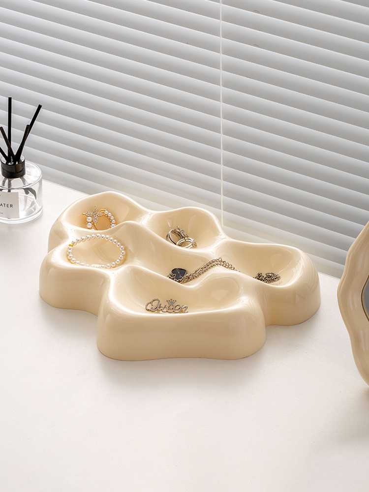 【EpeiusHome】Plateau de classement de bijoux, stockage domestique, 03