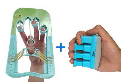 Hand function trainer refers to exercise equipment rehabilitation elderly stroke hemiplegia finger strength child grip ball: Transparent