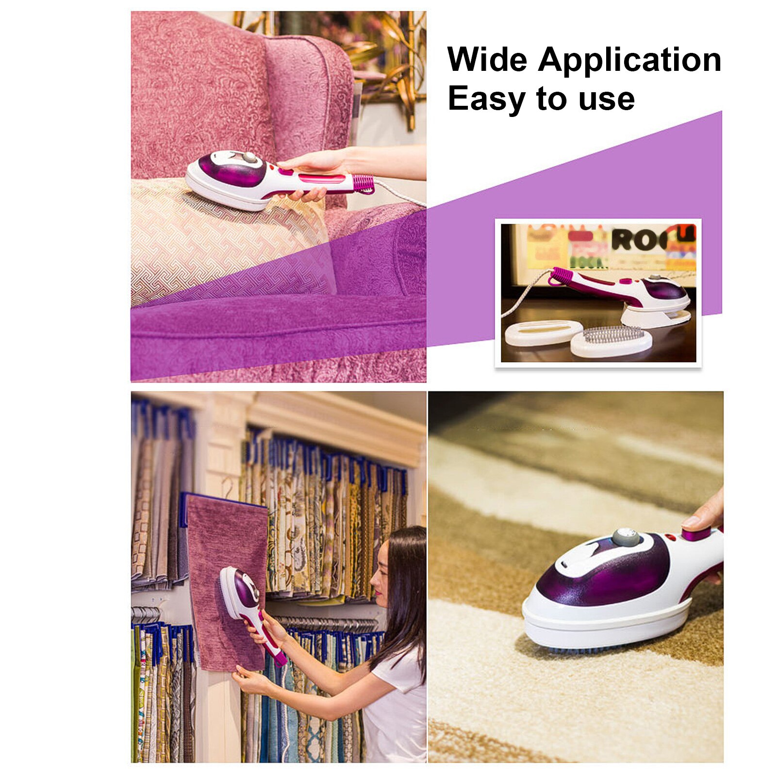 Handheld Steamer Garment Steamer Fabric Steamer Iron Ironing Machine Electric Steam Iron for Home Travel