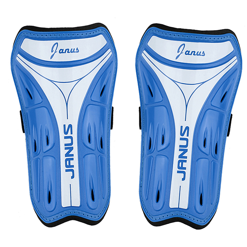 JANUS Double layer Sports Shin Guards Adult Children Soccer Leg Pads Football Goalkeeper Training Shin Guards Men