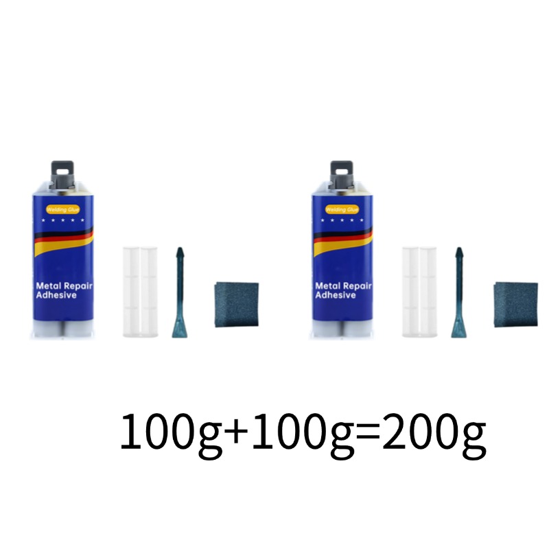 Strong Metal Repair Glue High Strength AB Glue Cold Welding Glue Magic Plastic Repair Industrial Repair Agent AB Glue Sealant: Yellow