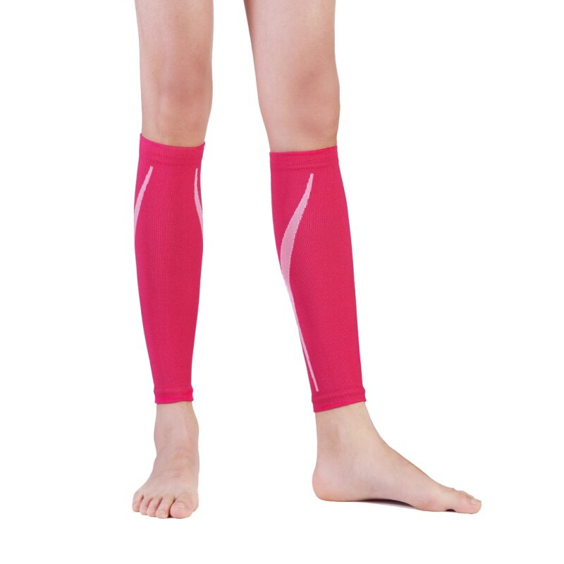 Unisex Donna Uomo Coppia Supporto Polpaccio Laureato Lunghezza Della Caviglia Supporto SocksSports Esercizio All'aperto