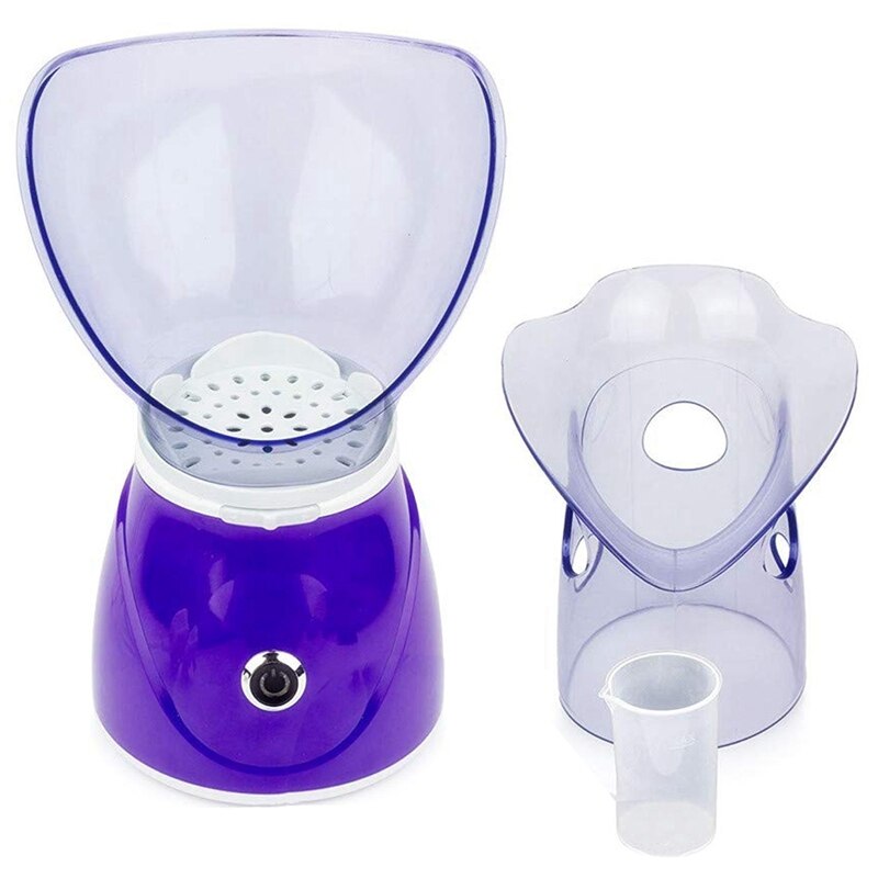Facial Steamer Professionele Stoom Inhalator Facial Sauna Spa Voor Gezichtsmasker Moisturizer - Sinus Met Aromatherapie Eu Plug