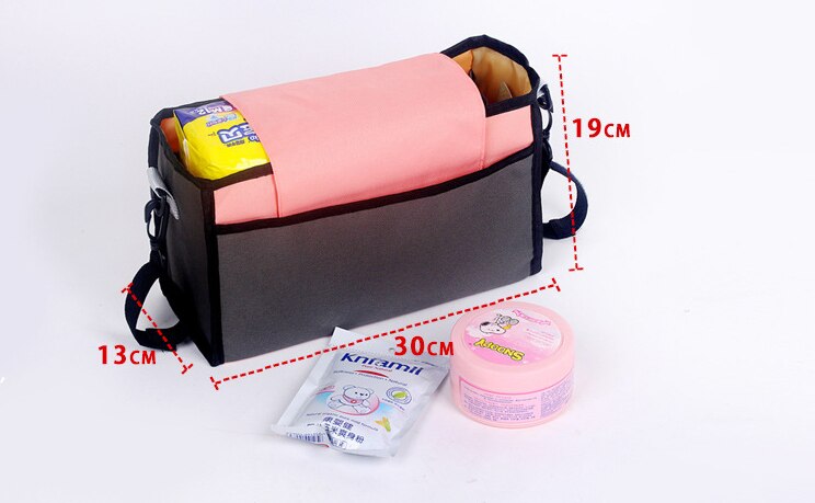 Windel Tasche Baby Milch Flasche Isolierung Taschen Mumie Lagerung Tasche für Baby Zeug Sammlung Kinderwagen Organizer Zubehör