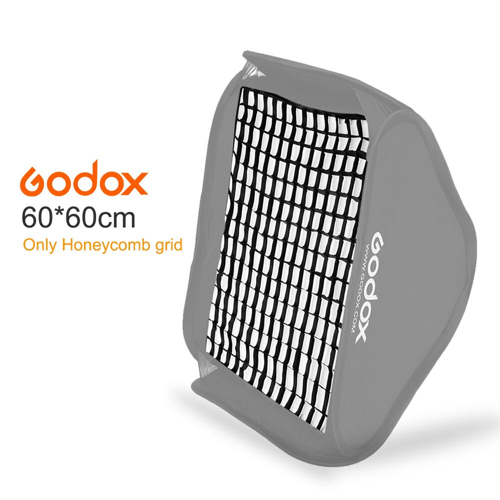 Godox Honingraat 60x60 cm/24 &quot;x 24&quot; voor Godox S-type Studio Speedlite Flash Softbox (60*60 cm Grid Alleen)