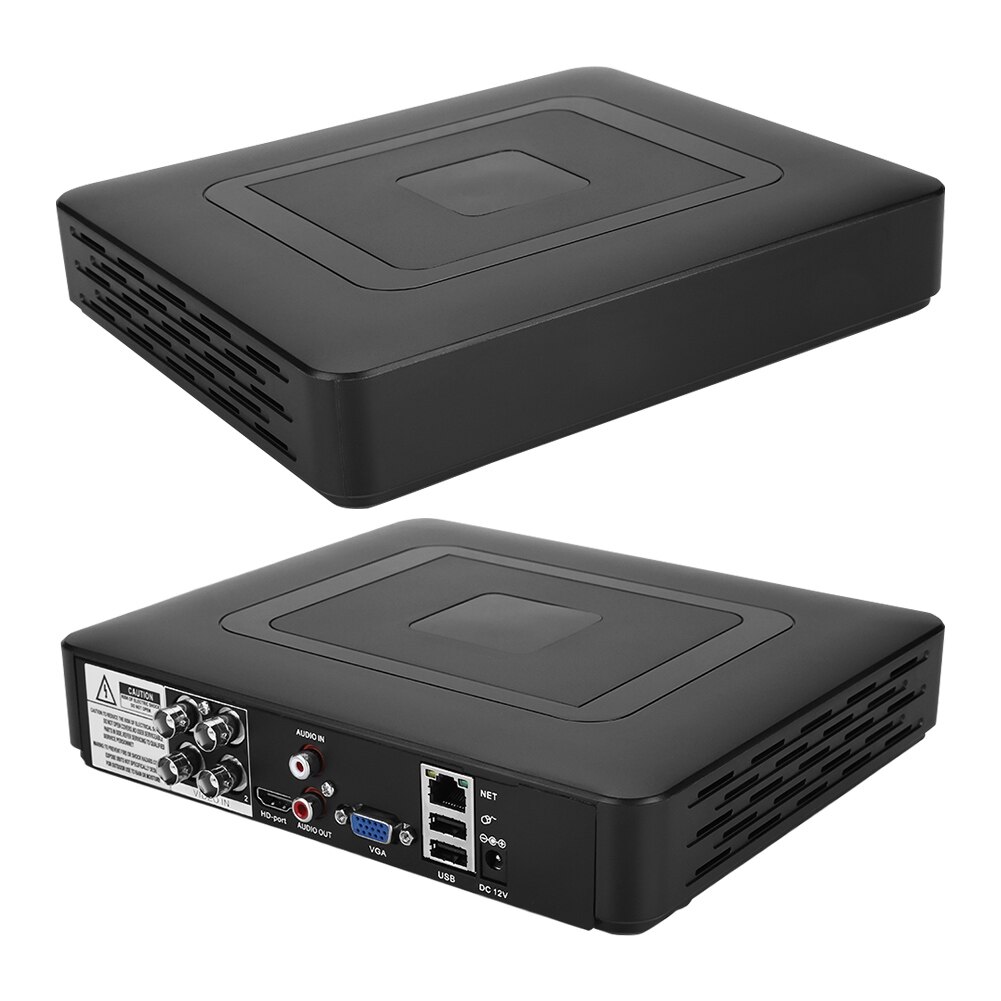 4- -kanals 4ch sikkerhet cctv ahd/cvi/tvi/dvr/nvr 5- i -1 sanntids videoopptaker Observere 100-240v oss/eu/uk/au pluggbeskyttelse