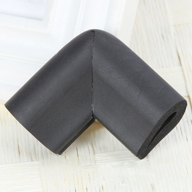 10 pièces bébé sécurité bord gardes U forme verre Table coin protecteur essentiel enfants Protection épais coins doux mignon: Black