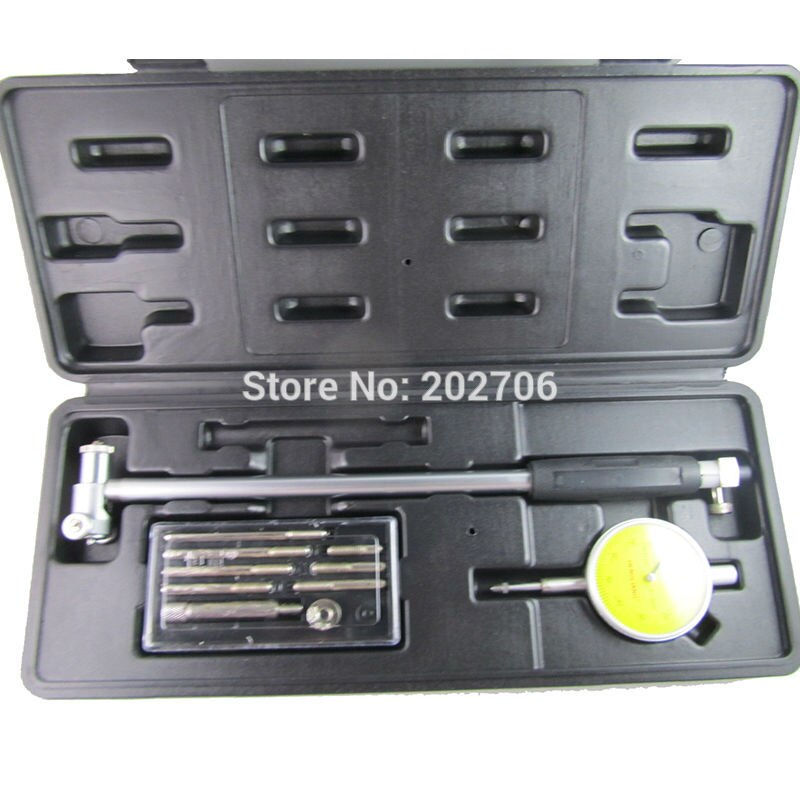 50-160mm Dial bore gauge Hole Diameter Measuring gauge Inside diameter Scale Cylinder volume meter Dial indicator