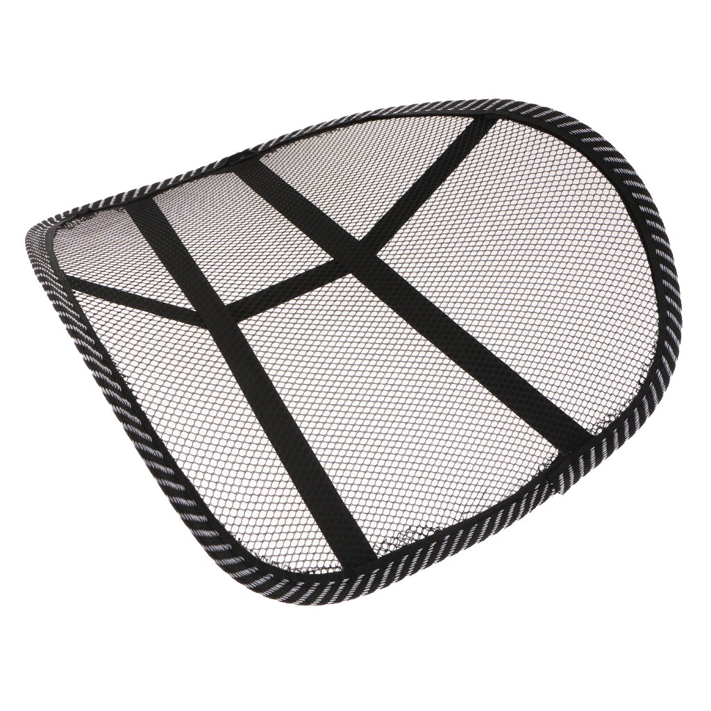 Comfortable Adjustable Cool Lumbar Back Support for Office Chair /Car, Breathable Mesh