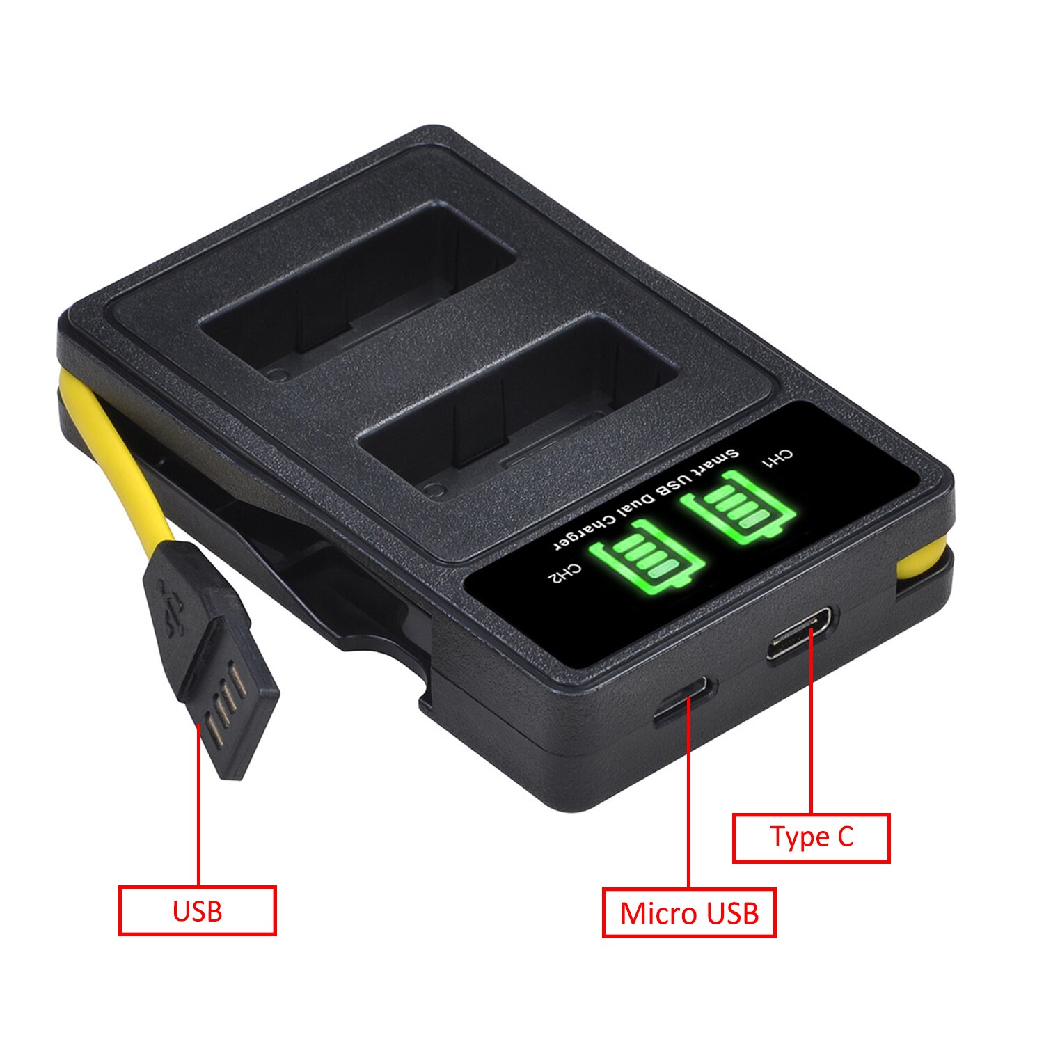 2160 mah gult np -fw50 batteri til sony np  fw50, a6000, a6500, a6300, a6400, a7, a7ii, a7r ii , a55,  nex -3n, rx10 iii , rx10 mk iv
