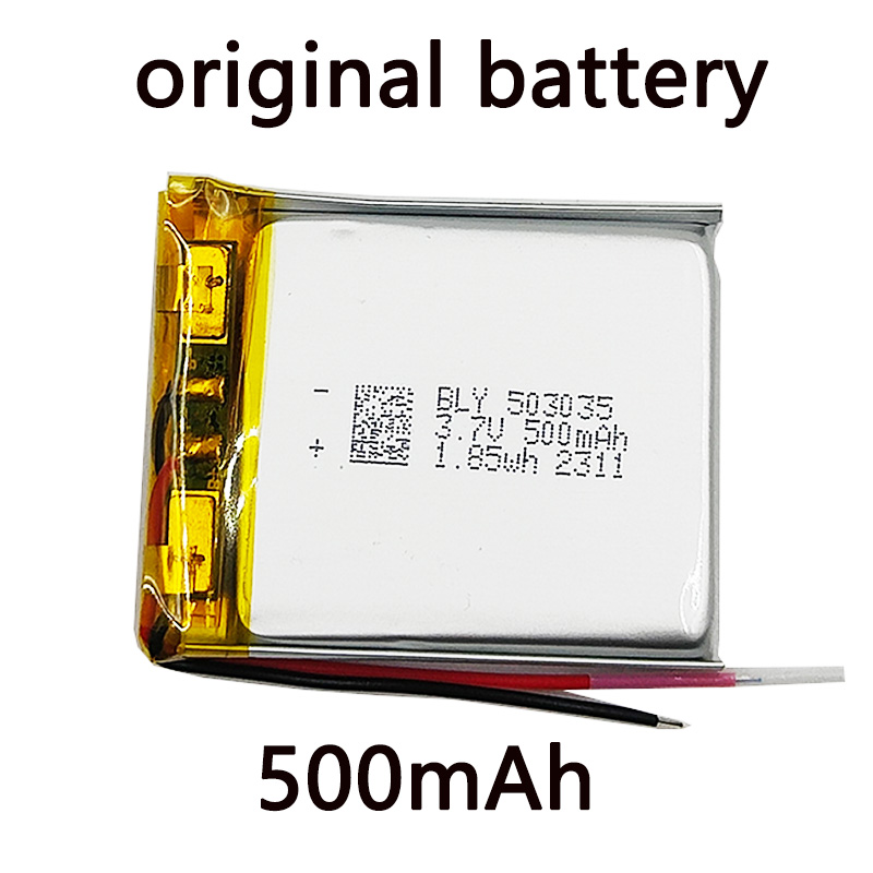 503035 500 mAh 3,7 V Lithium-Polymer-Akku Li Po Ion Lipo wiederaufladbare Batterien für MP3 GPS DVD Navigation