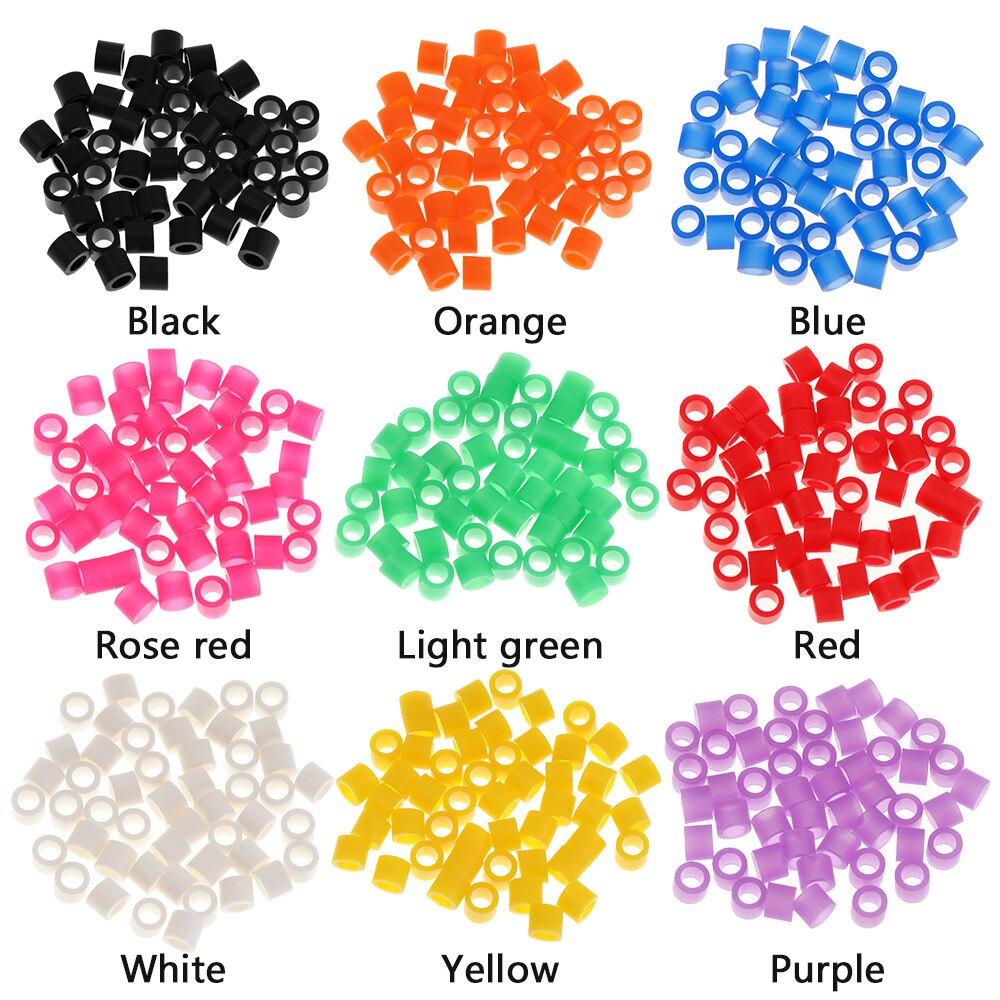 50PCS/Pack Cylindrical Silicone Cord Locks Toggles for Mask Drawstrings Adjustable Lanyard Buckle Elastic Cord Adjuster Non Slip