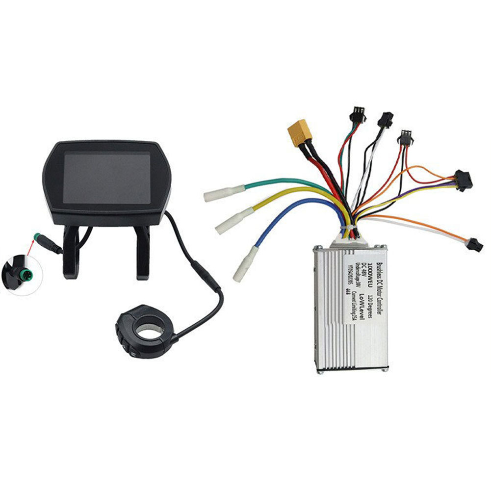 LCD Display Für Elektrische Roller Radfahren Handschuh LCD Display Controller 48V 25A Controller Thermische Überlast Schutz