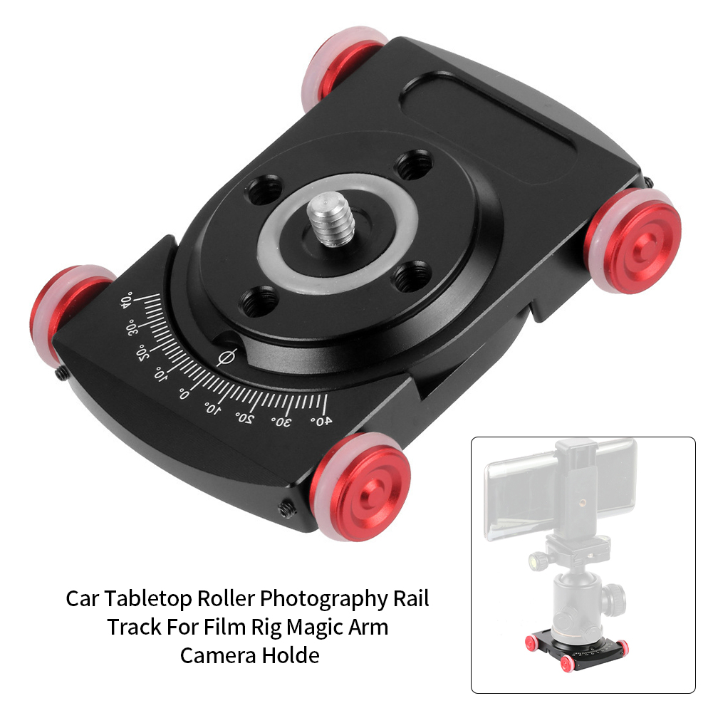 Photography Adjustable Angle Professional Tool For Film Rig Arm Car Tabletop Roller Accessories Rail Track Video Ball Head