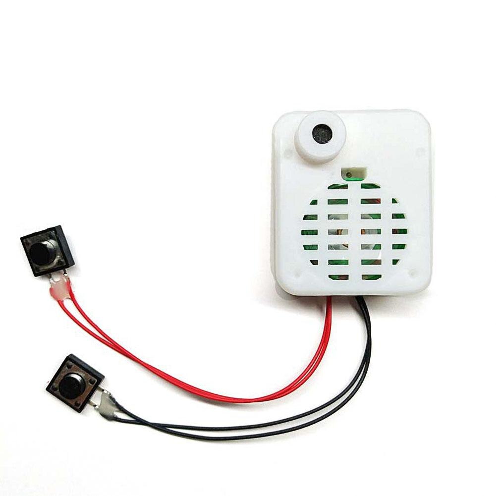 Módulo de voz grabable con botón de 30s, caja de música, grabación de sonido para muñeco de peluche, juguete, ,