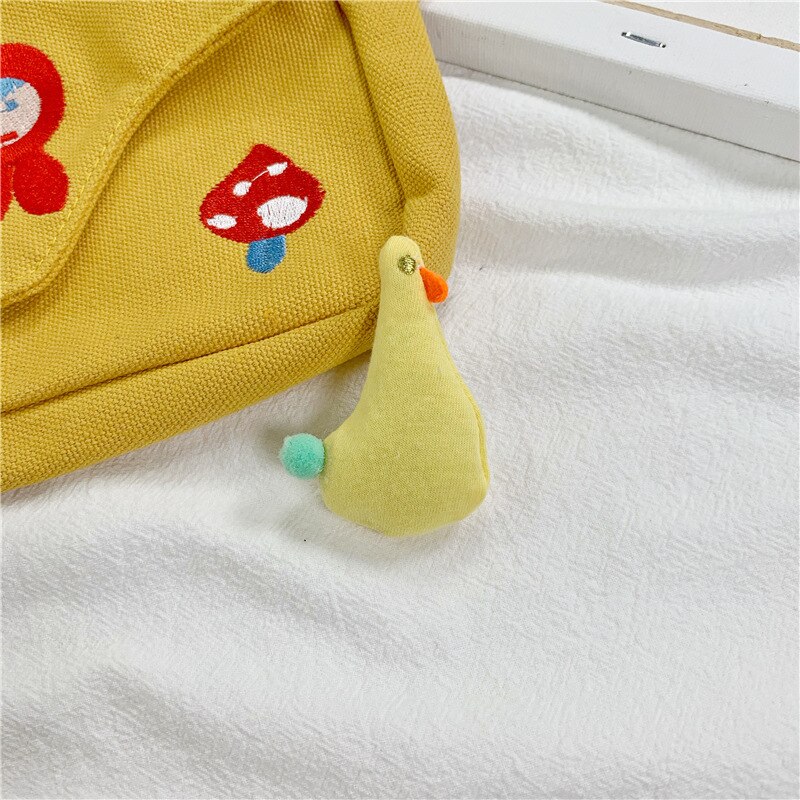 Nette Karikatur Weiße Ente Metall Emaille Brosche Persönlichkeit Modische Ente Abzeichen Stift modisch schick freundlicher Kleidung Rucksack Jewe: 2